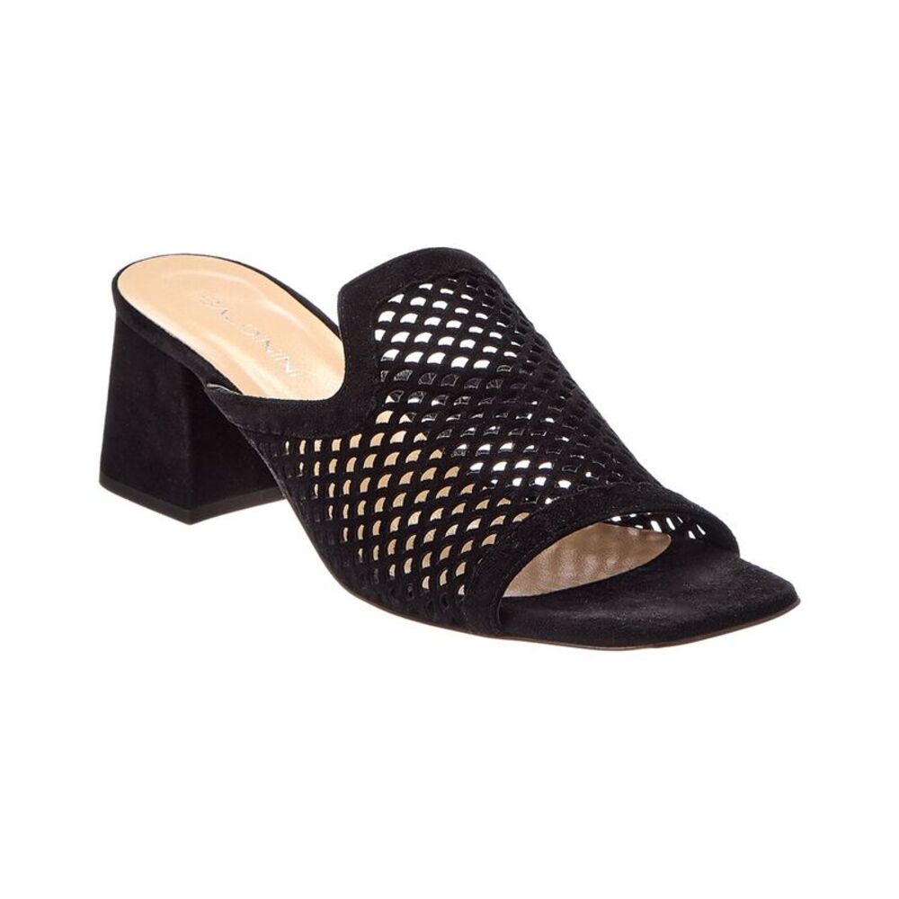 Baldinini Suede Sandal, Black